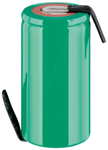 SC 1500 5CZ - Industriezelle, NiMh, Sub-C, 1,2 V, 1500 mAh, Z-Lötfahnen