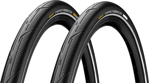 Continental Contact Urban 35-349 schwarz/creme SafetyPro Faltreifen 16x1.35 - Fahrradreifen für urbanen Einsatz, mit hervorragendem Pannenschutz und optimalem Grip auf verschiedenen Untergründen.