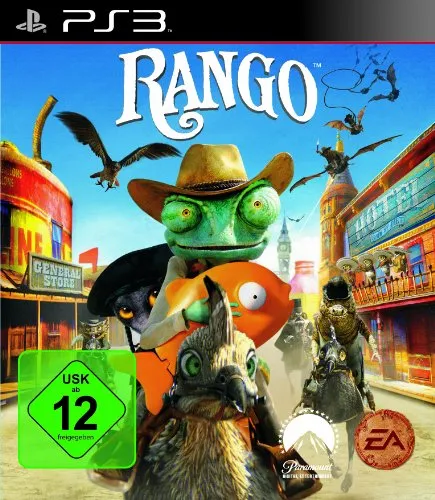 Rango - Das abenteuerliche Spiel - Action-Adventure Spiel, das spannende Herausforderungen und fesselnde Grafiken bietet, ideal für Gamer jeden Alters.