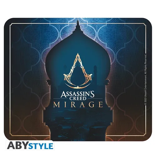Assassin's Creed Mirage Logo Mauspad Game Siel Zocken Merch Desk Mat Office Fan