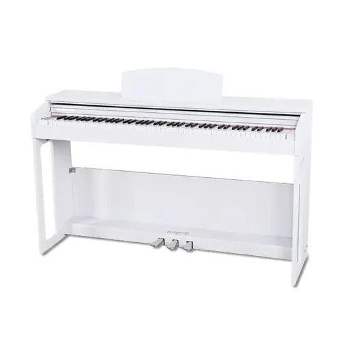 Digitales Klavier Piano Heimklavier 88 Tasten Weiß - Elegantes digitales Klavier mit 88 Tasten und eingebautem Lautsprecher. Ideal für Musikliebhaber, bietet MIDI-Funktionalität und USB-Kompatibilität für vielseitigen Einsatz.