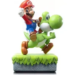 First 4 Figures - Super Mario Statue: Mario And Yoshi Standard Edition - Figur