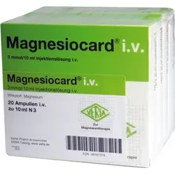 Magnesiocard i.v. Injektionslösung 200 ml von Verla-Pharm Arzneimittel GmbH & Co. KG
