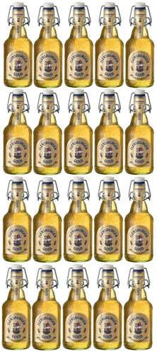 Flaschen Flensburger Gold 0,33 L, 4,8 % vol.