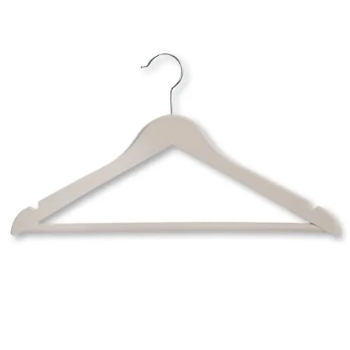 Kesper | Formkleiderbügel, Material: Kunststoff, Breite: 44,5 cm, Farbe: Beige | 16881