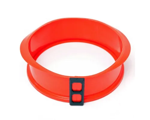 Goods+Gadgets Backform Silikon Springform, Antihaftbeschichtete Kuchen-Form & Glasboden