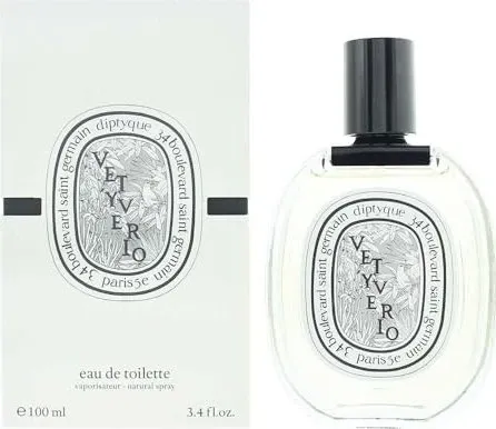 Diptyque Vetyverio Eau De Toilette 100 ml - Unisex Duft - Unisex Eau de Toilette mit einem einzigartigen Vetiver-Aroma, perfekt für jeden Anlass und ideal für Liebhaber eleganter Düfte.