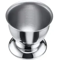 WESTMARK Eierbecher mit Fuß, Edelstahl 20742260 , 1 Packung = 4 Becher