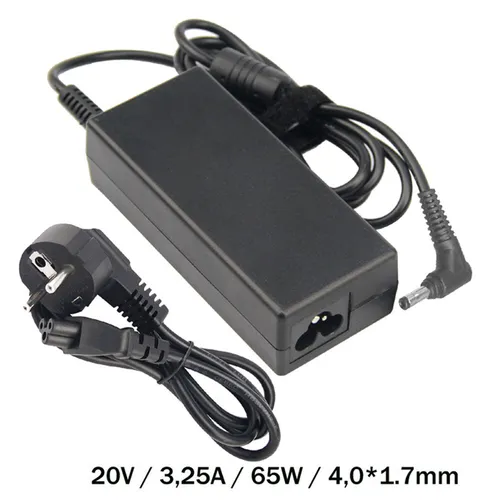 H27C Laptop Netzteil 65W 20V 3,25A mit 4,0×1,7mm Stecker, Stabiler AC Adapter