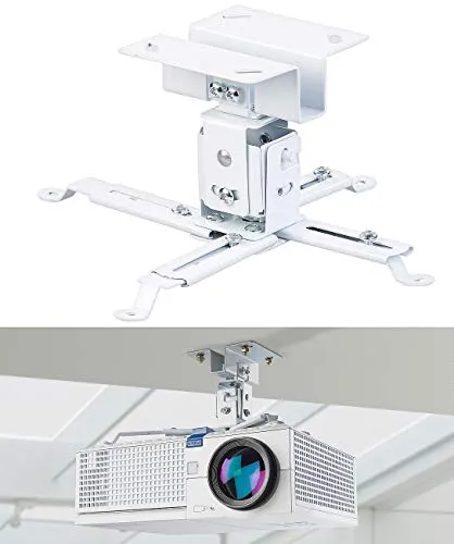 dream audio Beamer Halter: Universal-Deckenhalterung für Beamer, 15 cm Tiefe (Decke, Deckenmontage, befestigen)