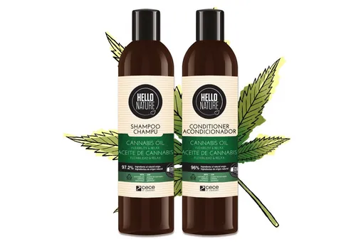 P-Beauty Naturkosmetik Shampoo + Conditioner Set mit Hanfsamenöl – Vegane Pflege für trockenes Haar