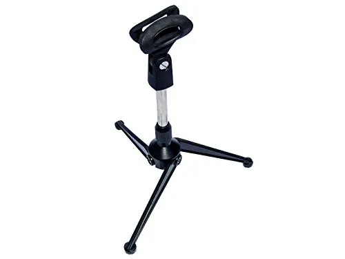 Mikrofonstativ Tischstativ Tischmikron Stativ TS-4 Komplettset mit Klemme