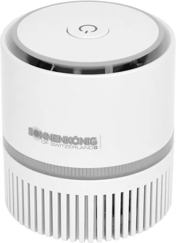 Luftreiniger OFFICE BOSTON mit HEPA Filter und USB Stecker - Effizienter Luftreiniger für Räume bis 12m², entfernt bis zu 90% Schadstoffe und Bakterien. Elegantes Design und handliche USB-Anschlüsse für frische Luft im Büro oder Zuhause.