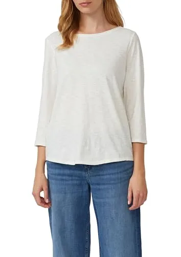 s.Oliver Damen Shirt 2164085 0210 White 46
