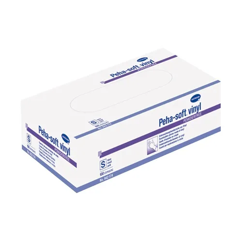 Peha-soft Vinyl Untersuchungshandschuhe unsteril, 100 Stück - Hochwertiger Schutz für medizinische Anwendungen von PAUL HARTMANN AG