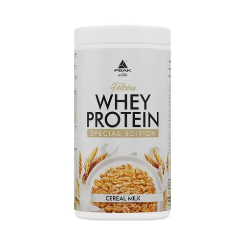 Peak Delicous Whey Protein Cereal Milk 450g / 15 serv 12/25 + Samples
