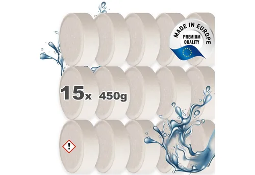 BlueCraft Luftentfeuchter Tabs Nachfüllpack 15 x 450g - Effektive Luftentfeuchter Tabs für schnelle Feuchtigkeitsbeseitigung ohne Strom. Ideal für Räume bis 20m², verhindert Schimmel und sorgt für ein besseres Raumklima.