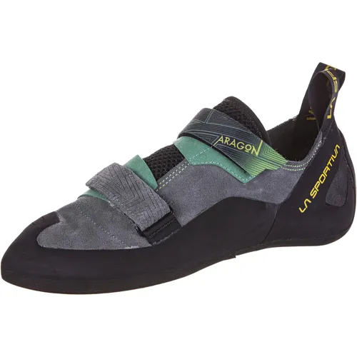 La Sportiva Aragon Kletterschuhe 42 - Perfekt für Kletterabenteuer - Kletterschuhe in clay/jasmine green, optimal für präzises Klettern und maximale Performance.