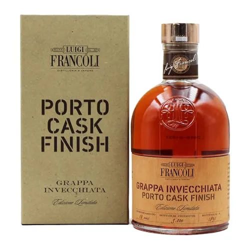 Luigi Francoli Grappa Porto Cask Finish 40% (1x 0,5l)
