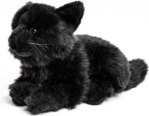 Uni-Toys Katze schwarz, liegend von UNI-TOYS