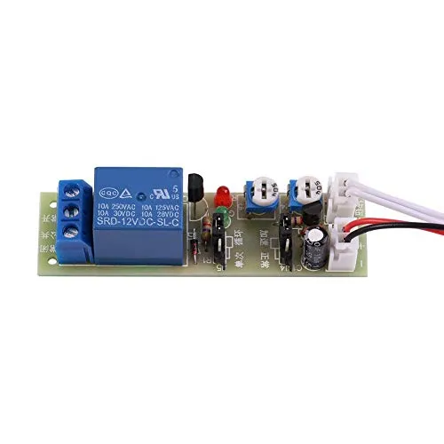 Akozon Timer Relais Verzögerungs DC 12V Zeitrelais Einstellbar On Off Steuerungsschalter Trigger-Zyklus Zeitschalter Relaismodul Nachlaufrelais Modul 0-15min Countdown Timing Delay Timer Schalter