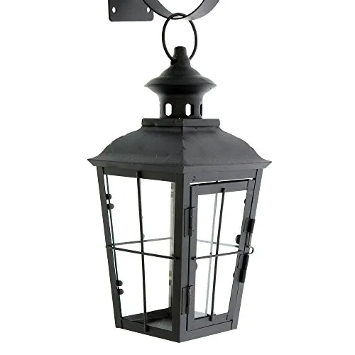 Frank-Flechtwaren Laterne Chateau schwarz von Frank Flechtwaren