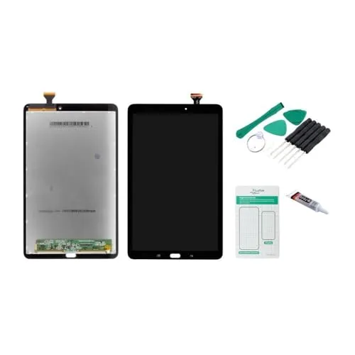 kaputt.de Display kompatibel mit Samsung Galaxy Tab E 9 6 schwarz Set