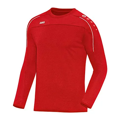 JAKO Herren Trainingssweat Classico, rot, XL