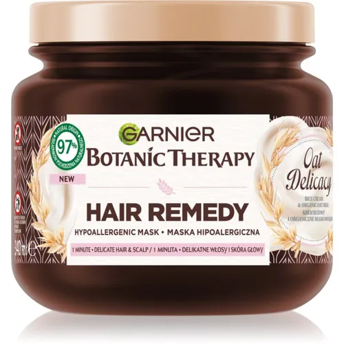 Garnier Botanic Therapy Hair Remedy feuchtigkeitsspendende Maske für die Haare für empfindliche Oberhaut 340 ml