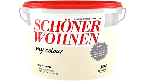 SCHÖNER WOHNEN FARBE Innenfarbe My Color 10,0L my ivory 10 l, my ivory