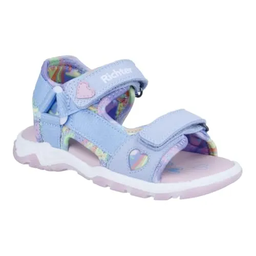 Richter Kinderschuhe Leonie Sandale in Blau, Größe 32 EU von Richter