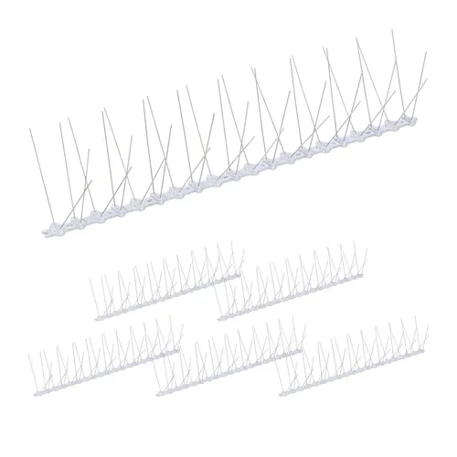 Vogelabwehr Taubenabwehr Spikes Vogelspikes Set 6 Stück Edelstahl rostfrei