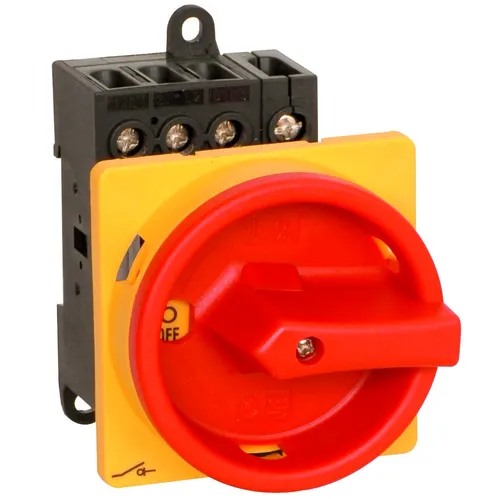 Hauptschalter 25A 3-polig Einbauversion, Fronteinbau JS3P25A-E