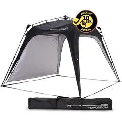 LUMALAND Pavillon wasserdicht und UV-geschützt *B-WARE* in schwarz von Lumaland