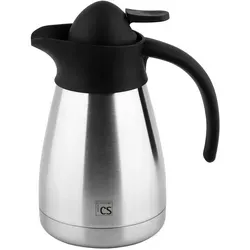 CS KOCHSYSTEME, COTTBUS Thermoskanne 0.5L im Geschenkkarton - Edelstahl-Thermoskanne mit 0.5L Fassungsvermögen, perfekt für unterwegs und ideal als Geschenk im eleganten Geschenkkarton.
