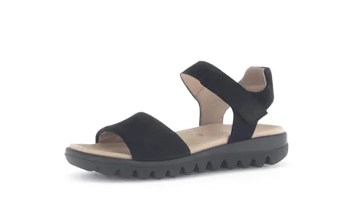 Gabor Damen Sandaletten – Bequeme Sommerschuhe mit Best Fitting - Pantoletten für Damen mit Tieffussbett für optimalen Komfort, ideal für Freizeit und Strand.