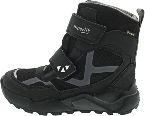 Superfit ROCKET Stiefelette - Wasserdichte und atmungsaktive Stiefelette mit herausnehmbarer Decksohle, ideal für aktive Jungs. Ausgestattet mit rutschfester Sohle und praktischen Klettverschlüssen für optimalen Halt.