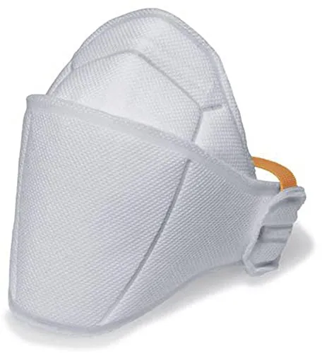 uvex Faltmaske silv-Air premium 5200 FFP2 – Hoher Tragekomfort - Atemschutzmasken mit integrierter Dichtlippe und Kopfbandschlaufen für perfekten Sitz und hohen Komfort. Ideal für langes Tragen und optimalen Schutz.