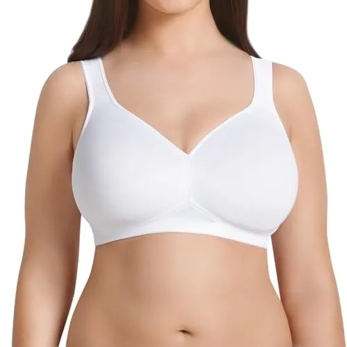 Anita Twin BH ohne Bügel (70D Weiß) - Funktionsunterwäsche mit einzigartigem Tragekomfort und ohne störende Bügel für ein angenehmes Gefühl den ganzen Tag.