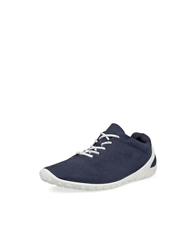ECCO Biom Lite Herren Halbschuhe - Sportliche Sneaker in Blau, Größe 47 EU - Sneaker für Herren mit BIOM® NATURAL MOTION® Technologie für natürlichen Komfort und optimale Dämpfung. Ideal für aktive Lebensstile dank leichtem Nubukleder und rutschfester Laufsohle.