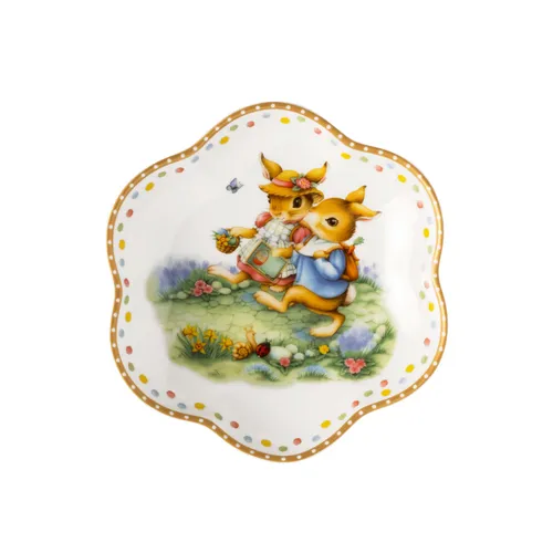 Villeroy & Boch Jahresschale 2025 - Osteredition 16,5 cm - Christbaum- & Feiertagsschmuck, rund und bunt, aus hochwertigem Porzellan – ein festlicher Blickfang für Ihre Tischdekoration!