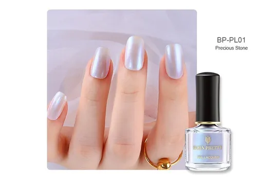 Nagellack, BORN PRETTY  Perl-Glanz Serie, PL01, neuester Trend. 7ml NEU.