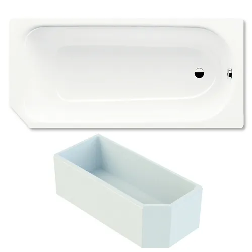 Kaldewei Saniform V1-V4 Rechteck-Badewanne 1600 x 700 mm von KALDEWEI