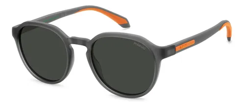 Polaroid Sonnenbrille PLD 2170/S/X 2M8M9 52 - Elegante Herren-Sonnenbrille in Grau mit polarisierten Gläsern für optimalen UV-Schutz. Ideal für sonnige Tage, bietet sie Stil und Komfort in einem.