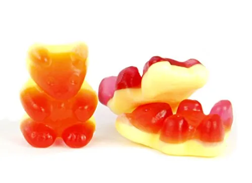 Rote Grütze Bären mit Schaumboden Menge:1000g