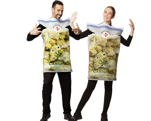 Fyasa Kostüm Medizinisches Hanf für Erwachsene von Fyasa