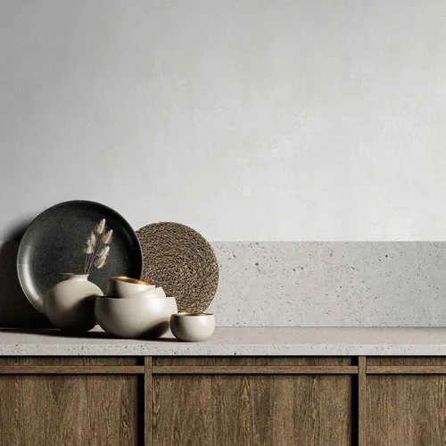 Vliestapete Beton Optik Einfarbig Modern Struktur Hellgrau 82469 (3,36€/1qm)