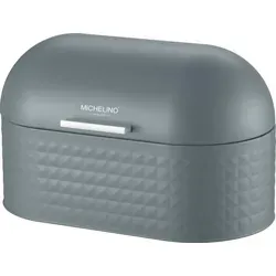 Michelino Brotkasten Box grau matt