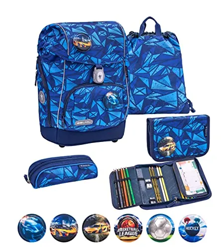 Belmil Schulranzen Comfy Plus 5-tlg Set
