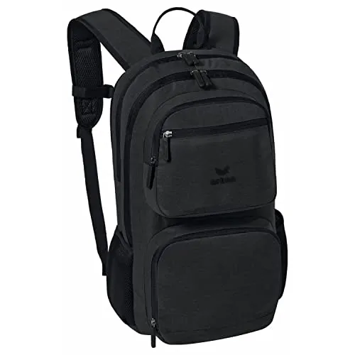 Erima Unisex Laptop Rucksack (7232335), grau melange/schwarz, 1